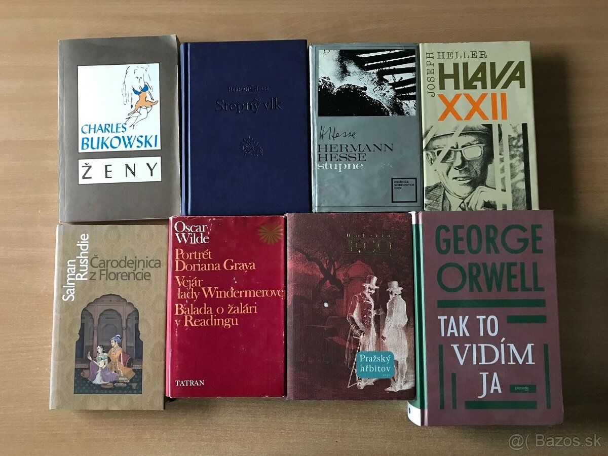 Hesse, Heller, Bukowski, Murakami, Baricco, Wilde
