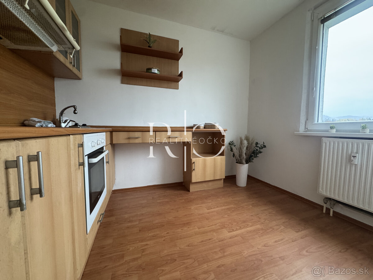 Na predaj výnimočný 1izb byt , Sásová - Banská Bystrica