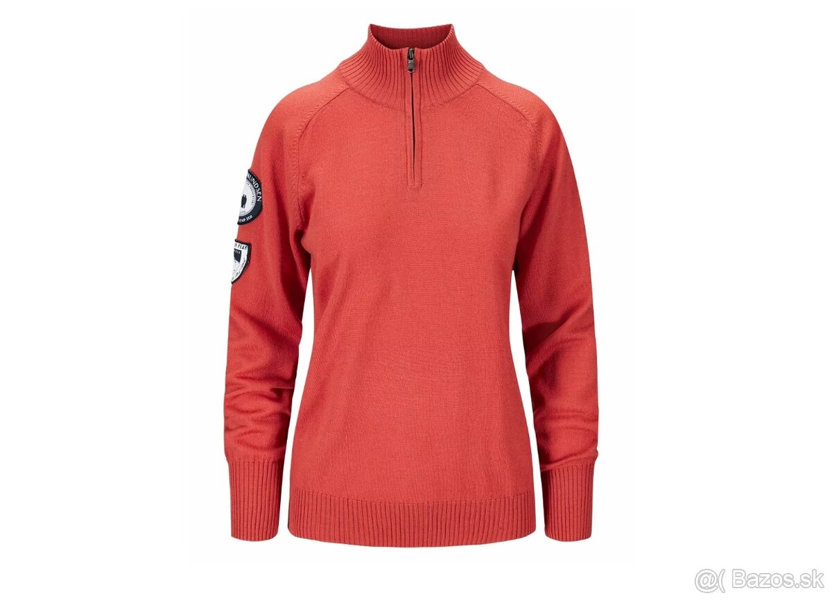 Zánovný luxusný merino sveter Amundsen Peak Half Zip
