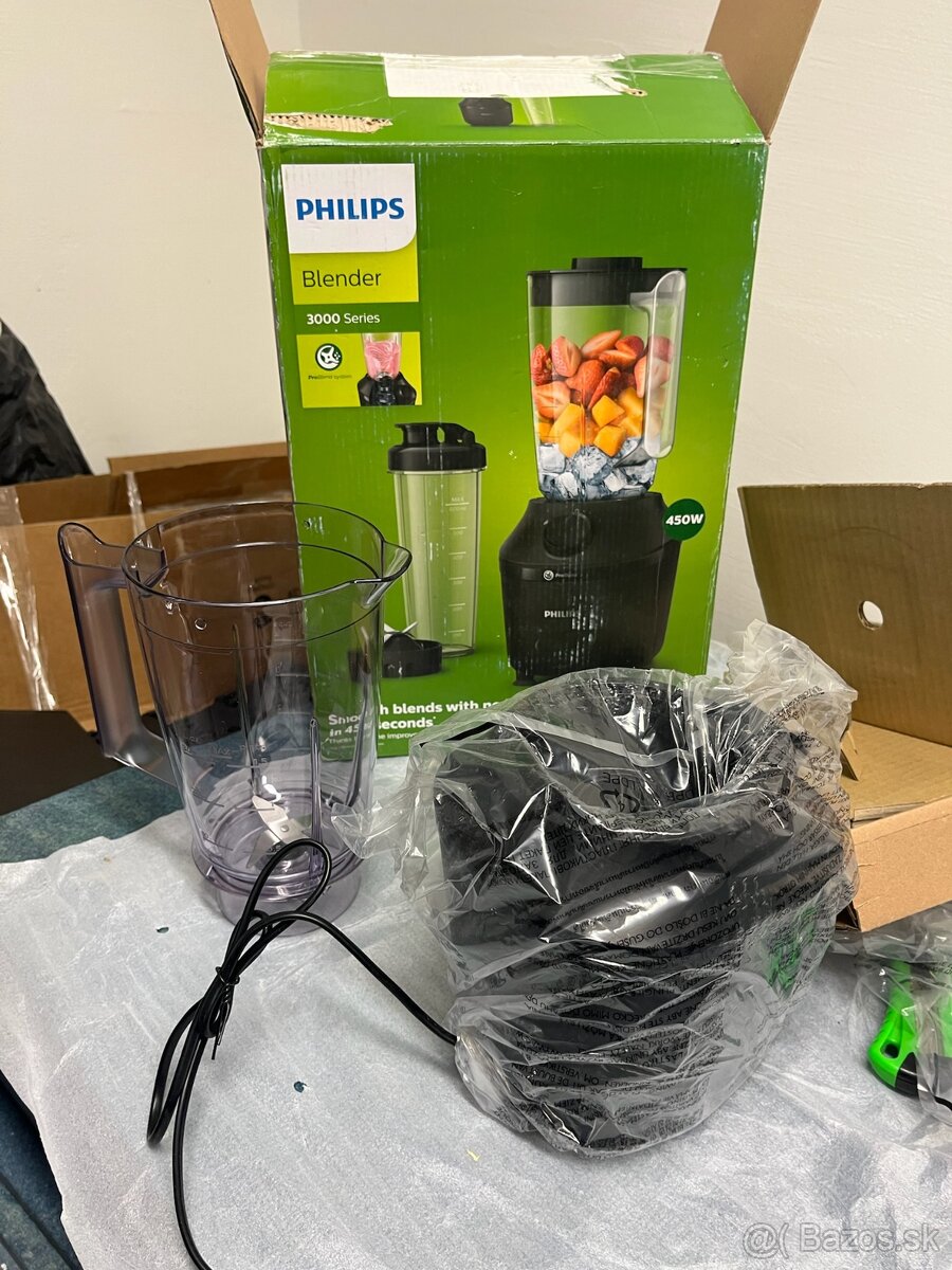 Philips 3000 Series – stolný mixér 450 W (rozbalený, ako nov
