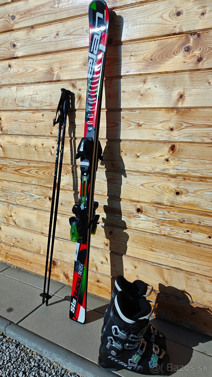 LYŽE ELAN RACE SLS 165CM + TECNICA TEN 80R 27CM