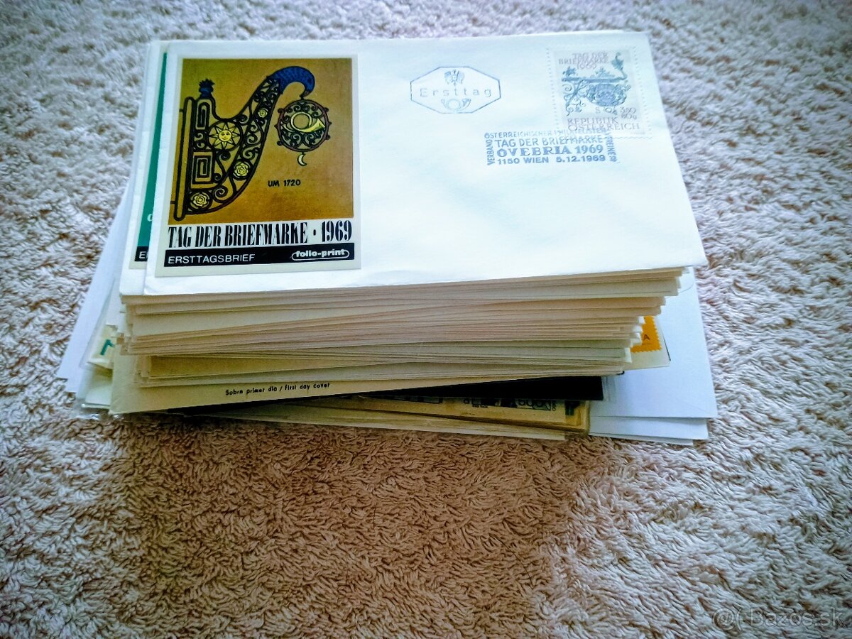 Argentína,Rakúsko.FDC-známky