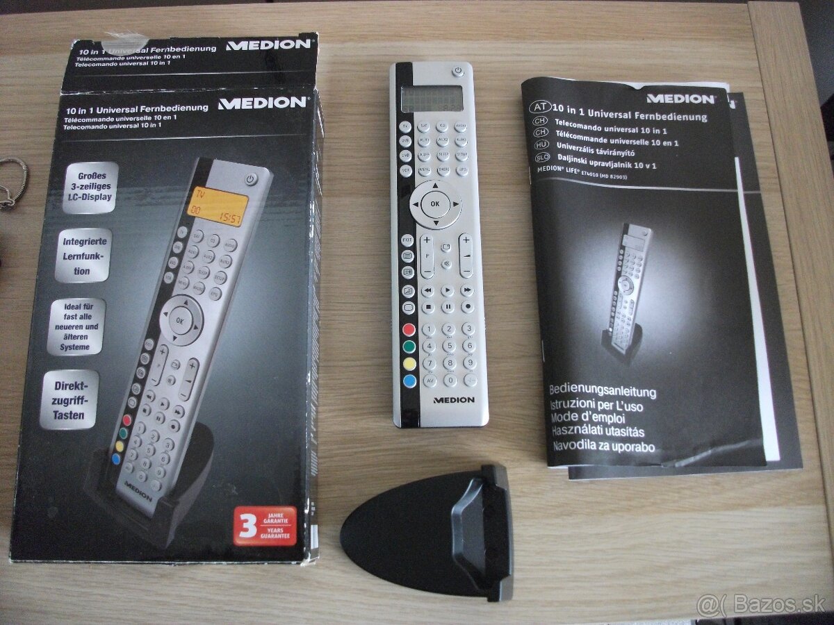 Predám nový,dialkový,digital.ovladač TV - 10v1.