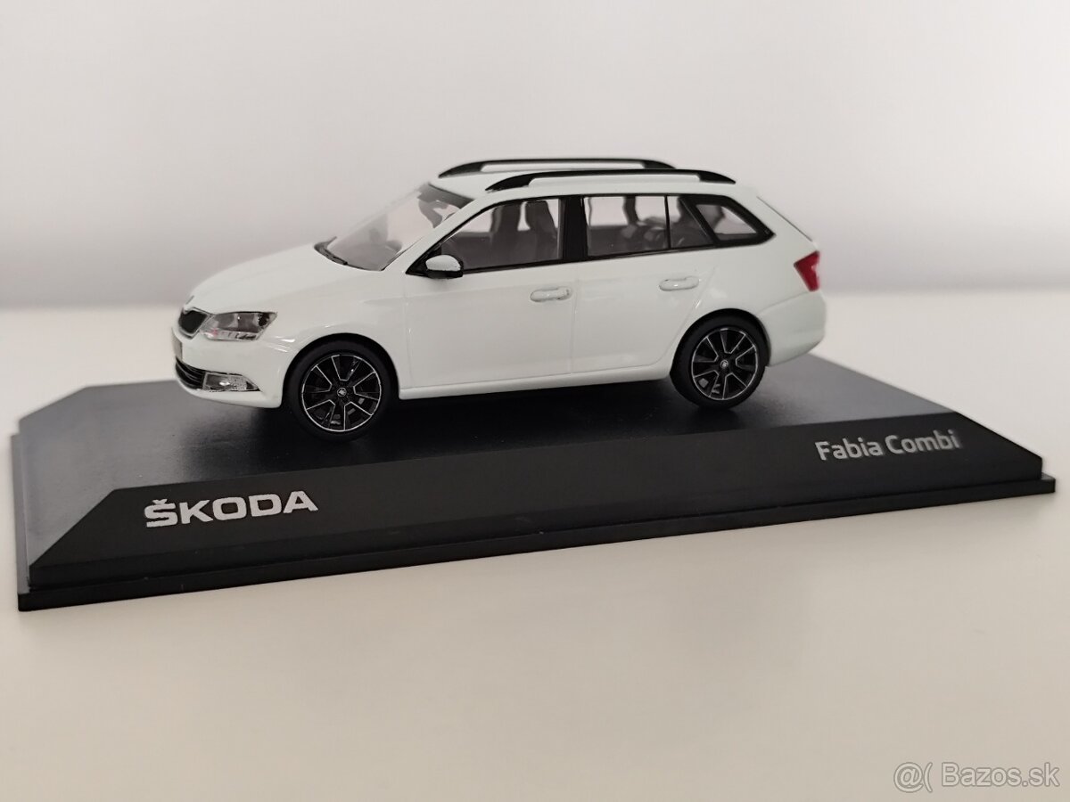 KOVOVÝ, NOVÝ MODEL ------ ŠKODA FÁBIA 3 COMBI