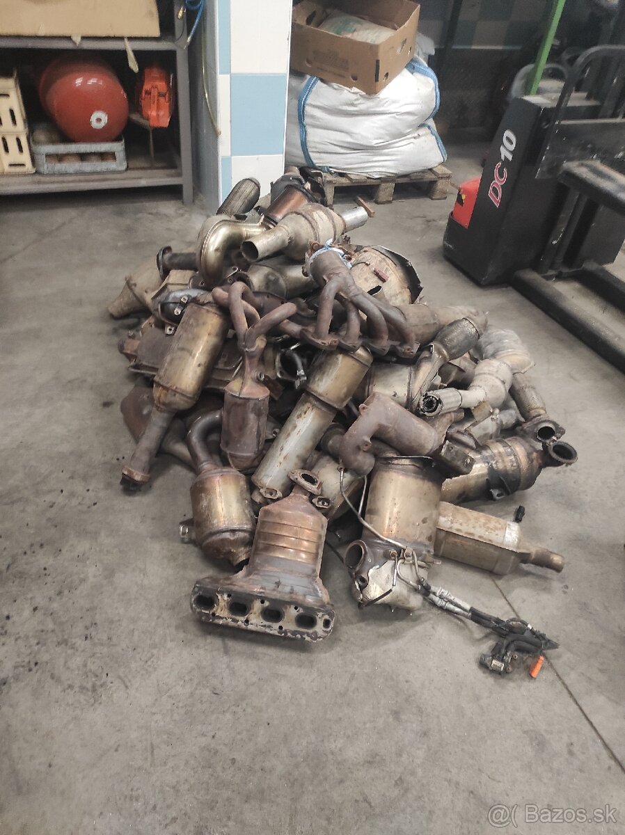 Kúpim katalyzátory a DPF filtre