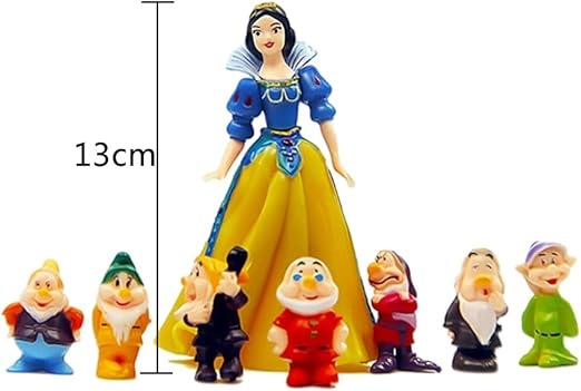 Snehulienka a 7 trpaslikov postavicky