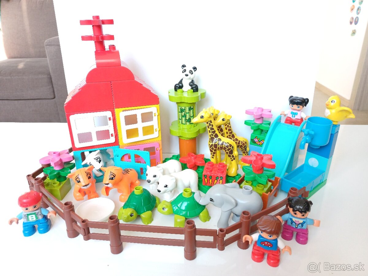 LEGO DUPLO zvieratka v ZOO