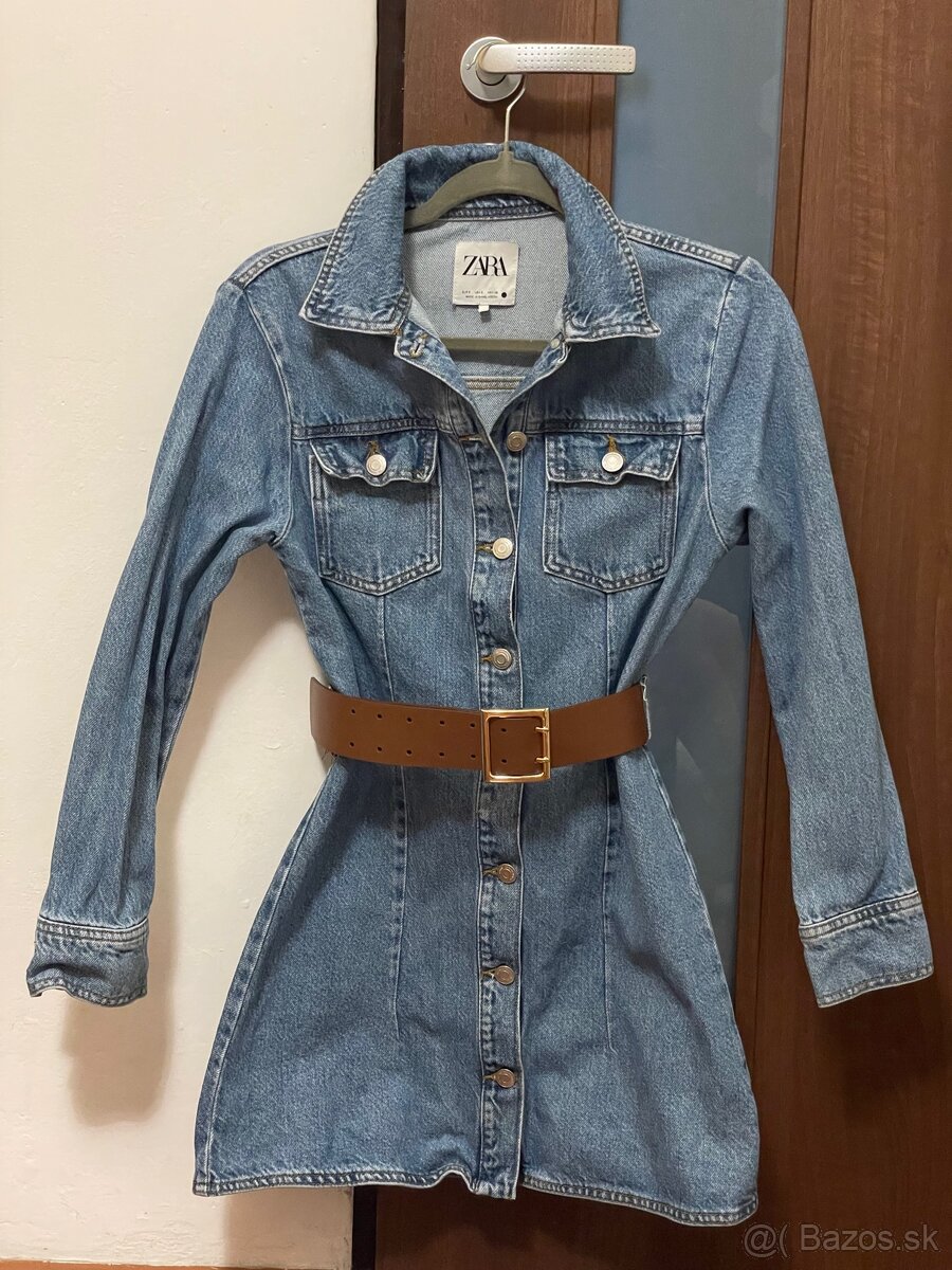 ZARA riflove šaty