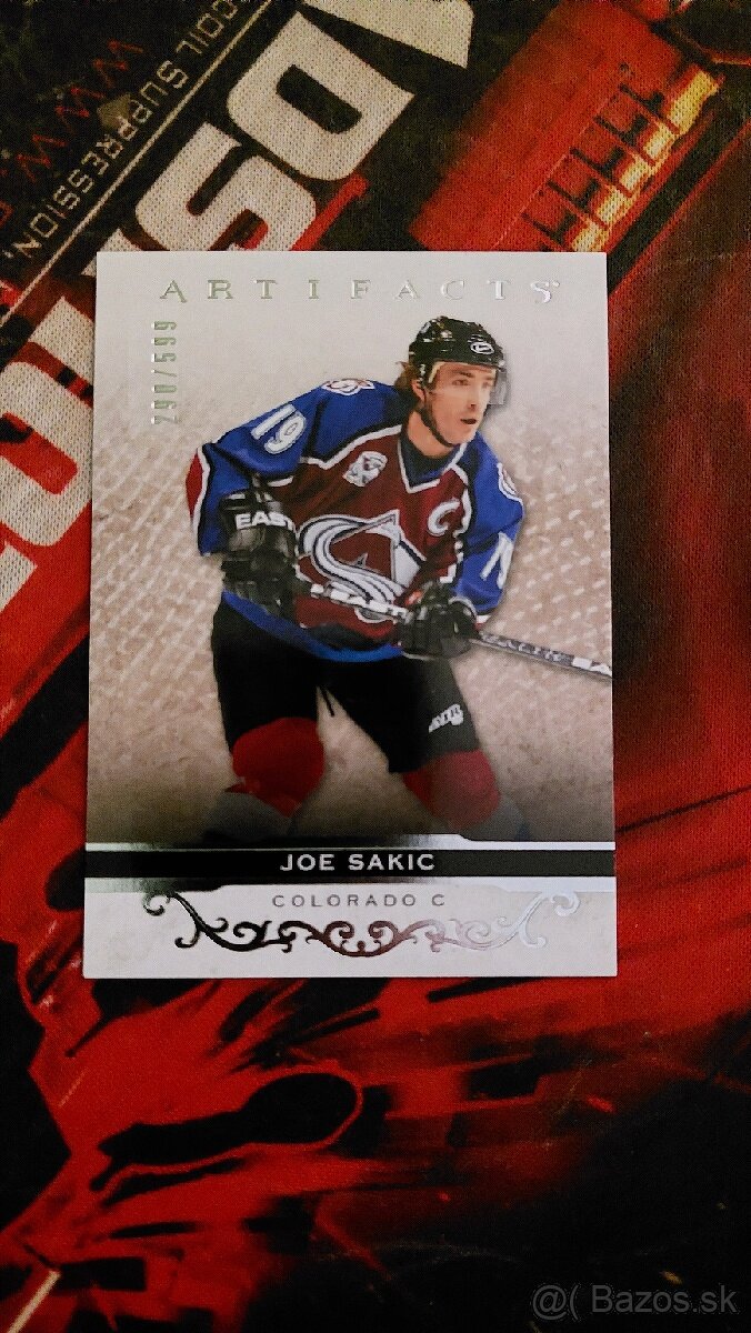 Hokejove karty / kartičky Joe Sakic