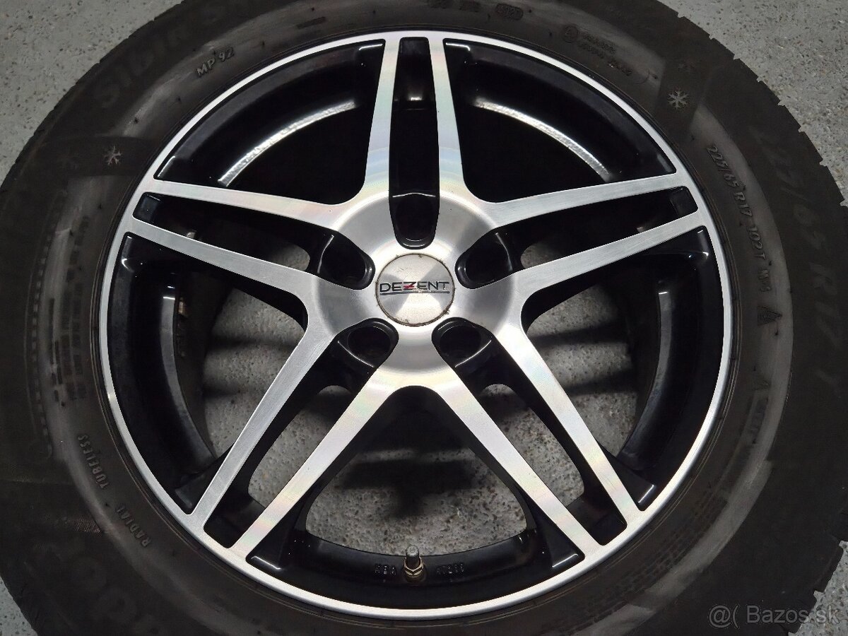 alu "17" NISSAN + zimné 90%