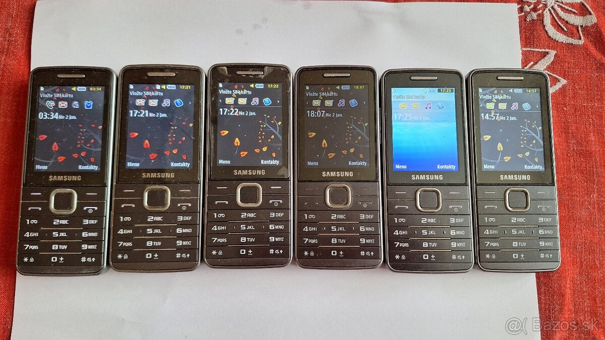 Samsung S5610 top stav