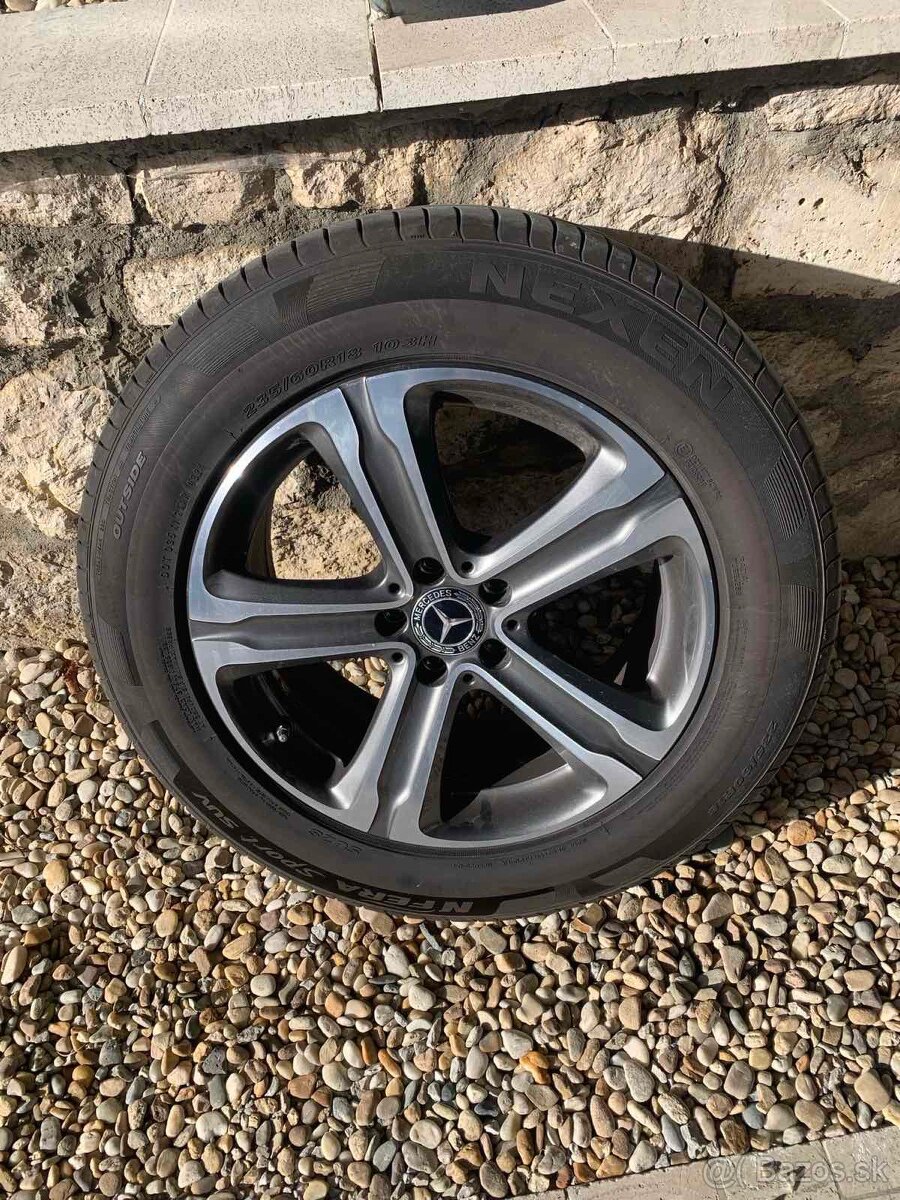 letné pneu + elektróny Mercedes