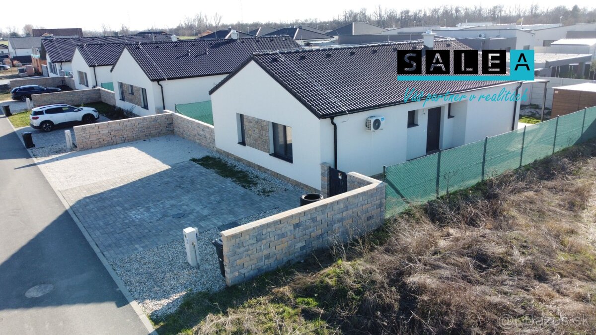 Výrazná zľava Novostavba 4 izbový rodinný dom, prevedenie