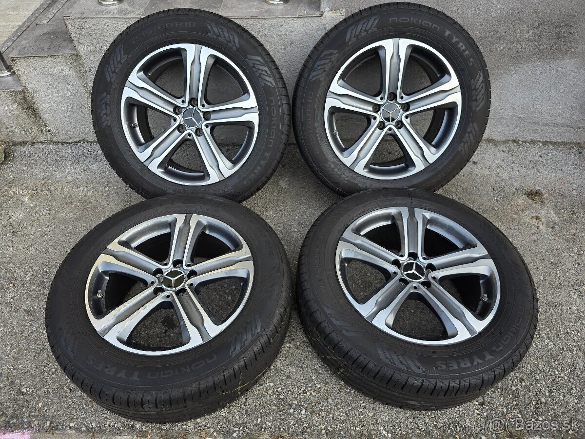 letné kolesa MERCEDES GLE 5x112 r18