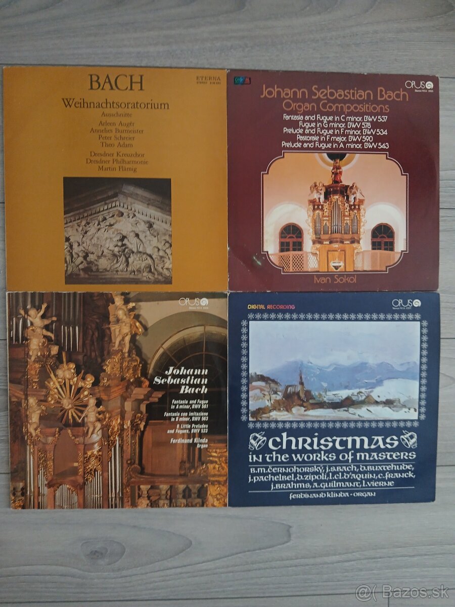 Johann Sebastian Bach 4 lp platne