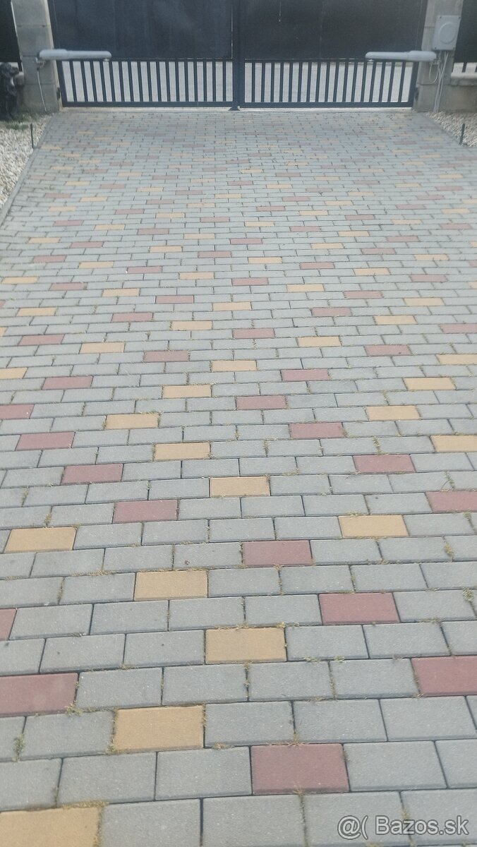 Zámková dlažba 6 CM,,   90 M2 cca,,