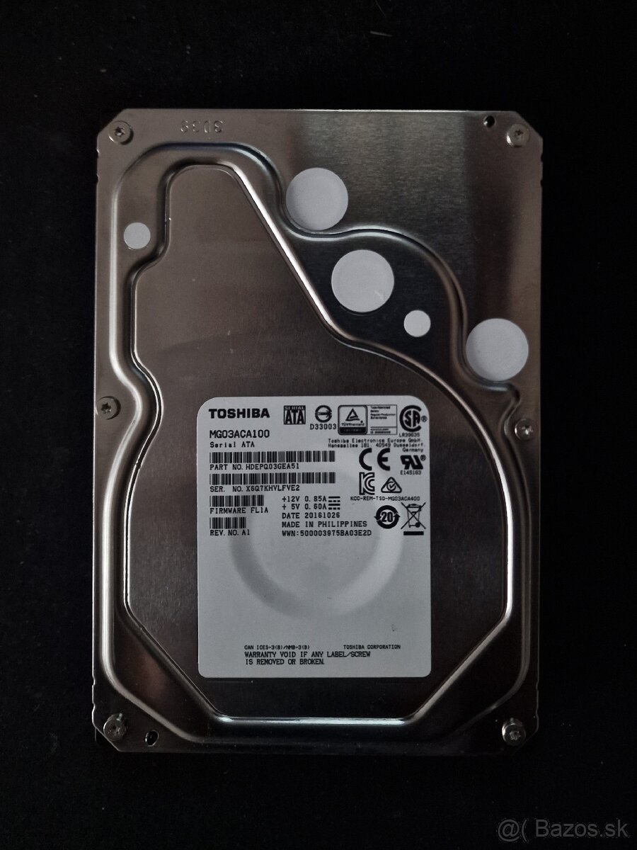 1TB HDD Toshiba - 5 ks