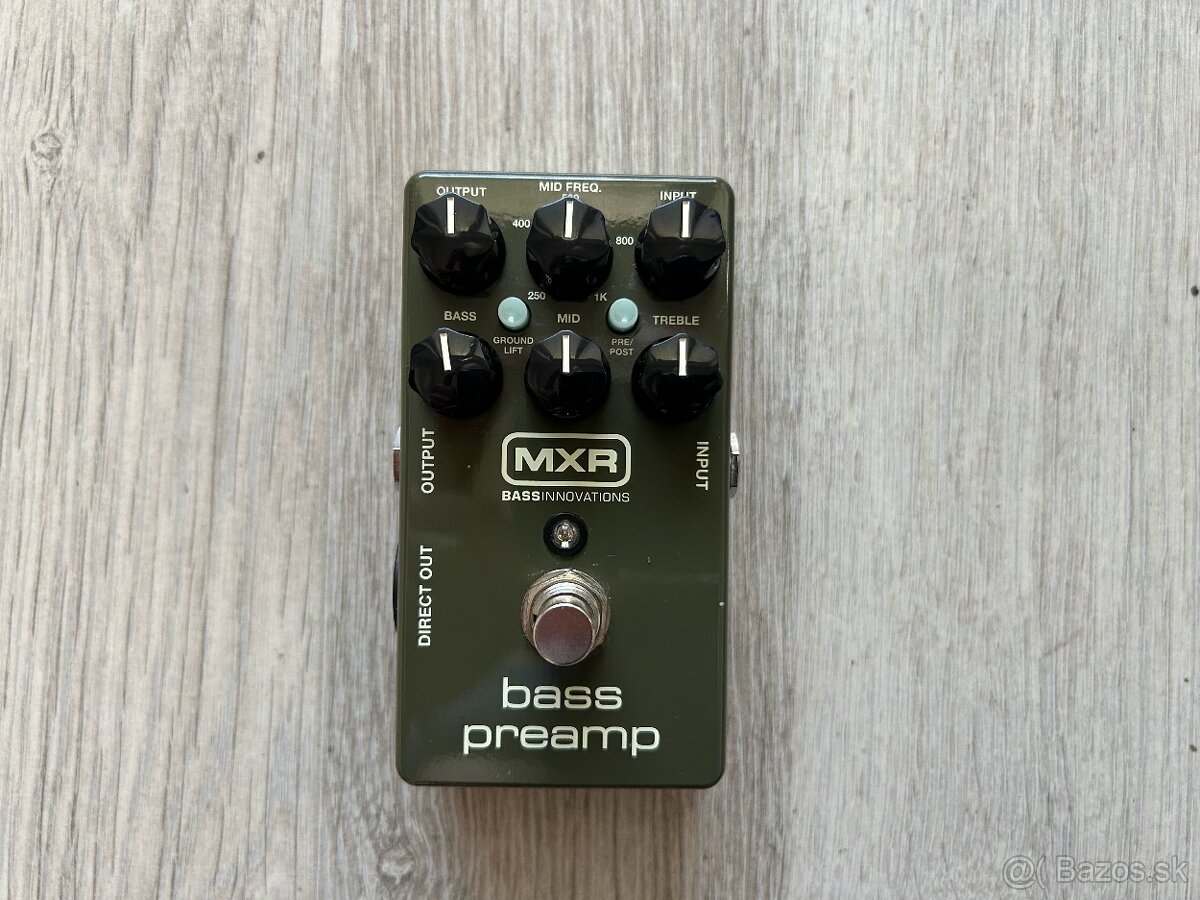 MXR M81 Bass Preamp