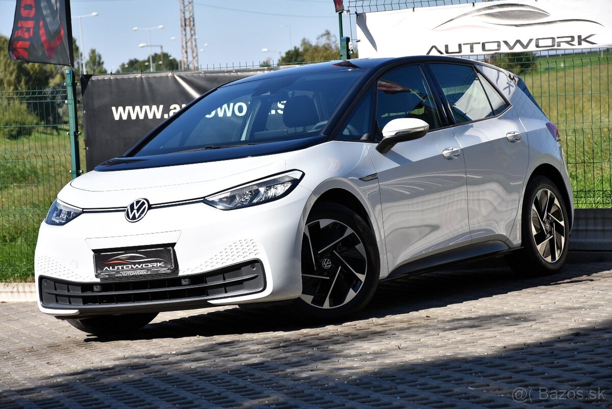 Volkswagen ID.3 PRO 58 kWh SOH 93,1% - ZÁRUKA
