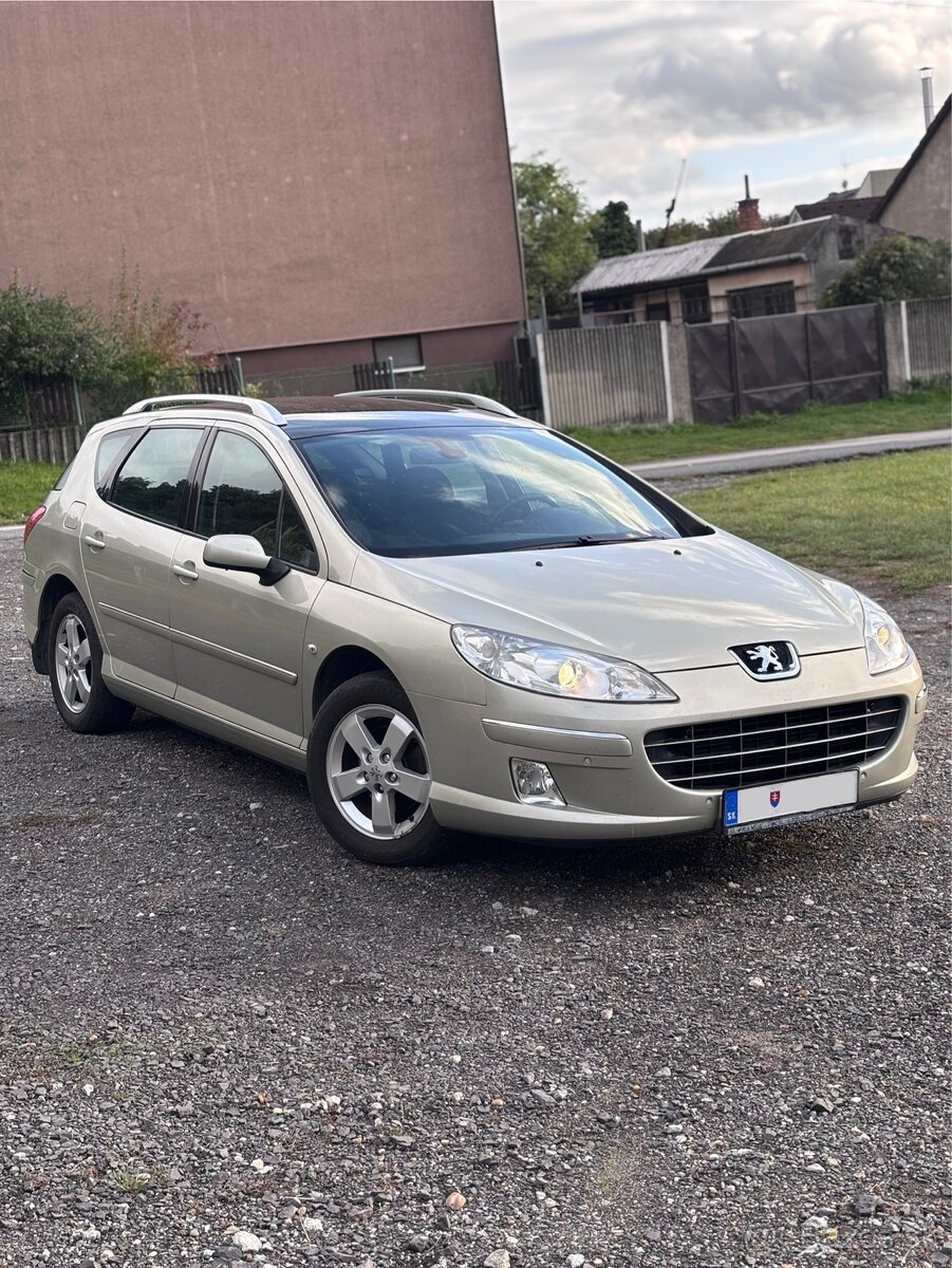 Peugeot 407 SW - malo KM - super výbava