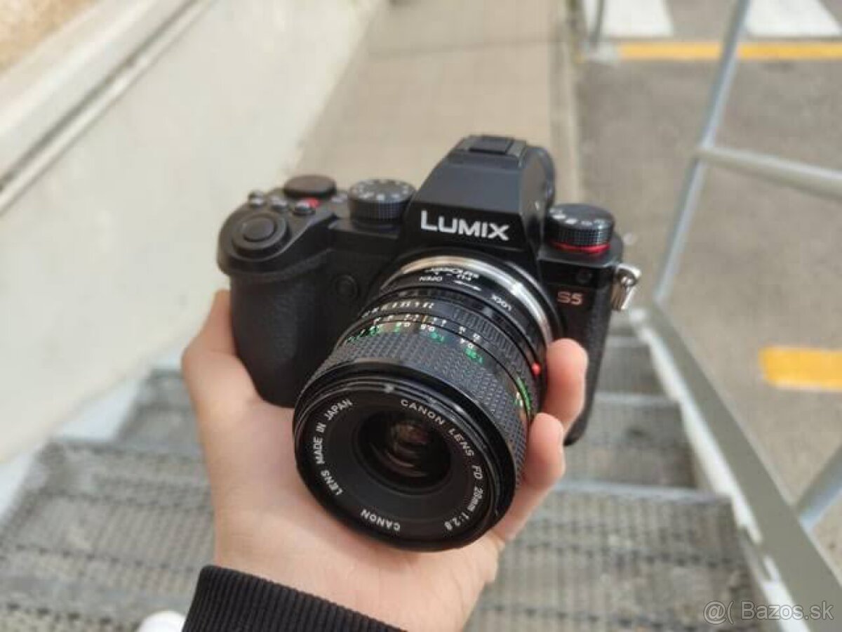 Vymením Panasonic Lumix S5 Full-Frame za Fujifilm