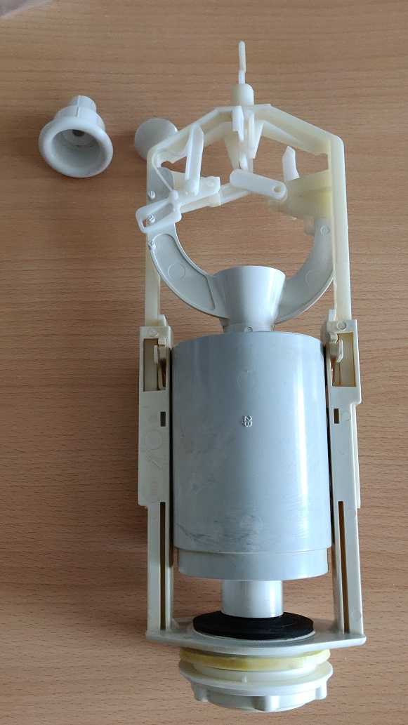 WC splachovac, funkcny, cisty