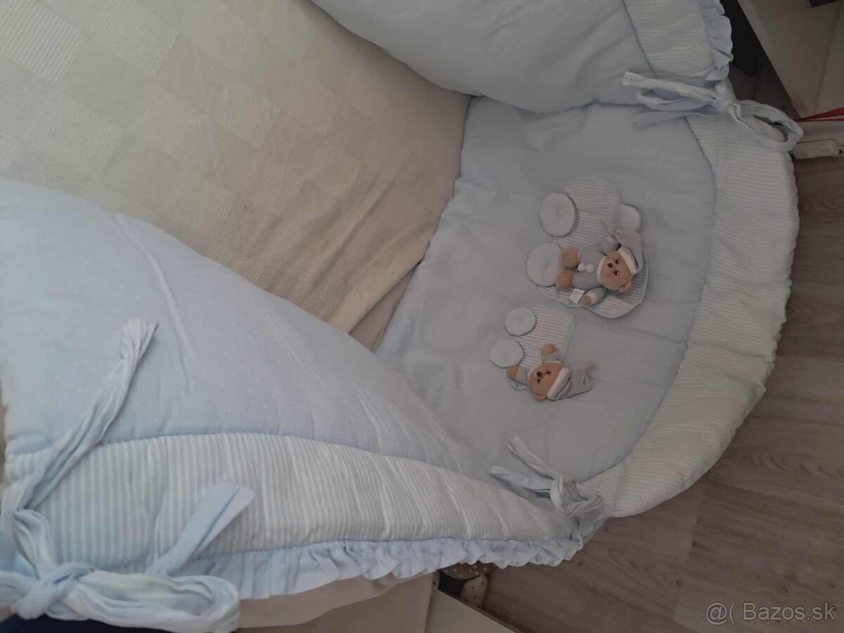 nanan hniezdo do postielky a deka