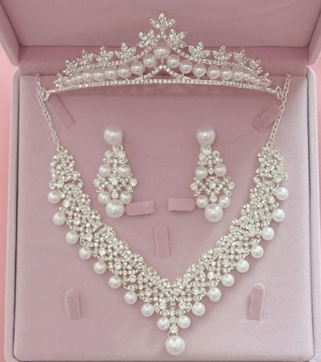 Bizuteria set sada na prijimanie svadba ples birmovka nove