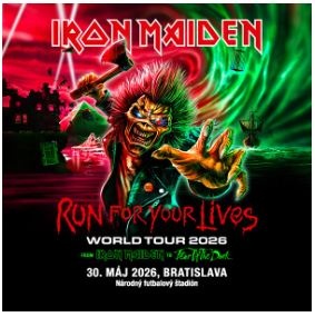 Iron Maiden - Bratislava, 30.5.2026
