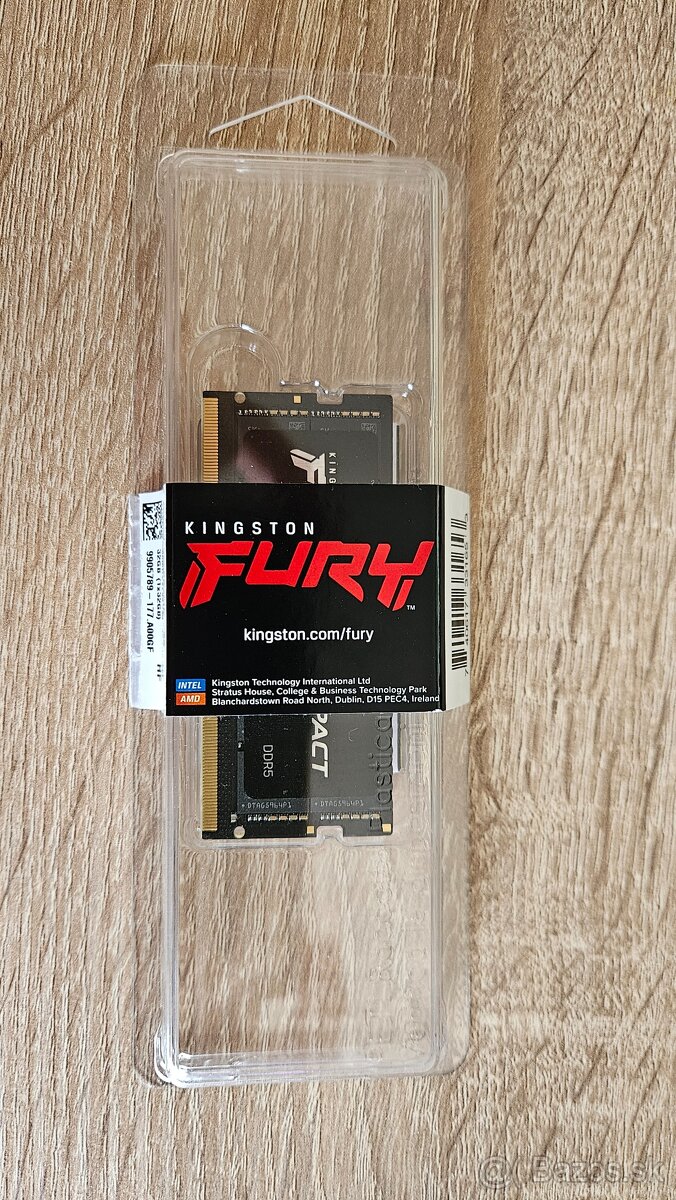 Kingston FURY SO-DIMM 32 GB DDR5 5600 MHz CL40 Impact