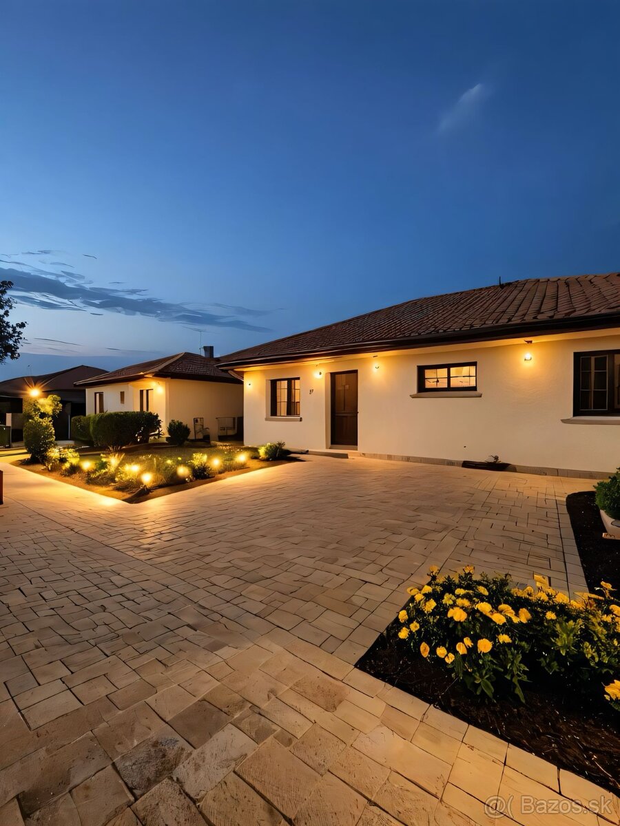 Exkluzívne na predaj: Moderný 4-izbový bungalov