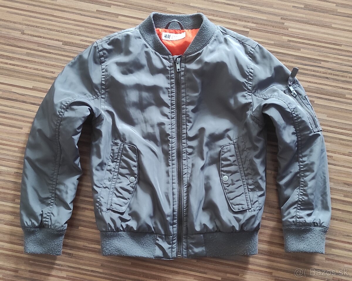 Detská bunda Bomber 134/8-9