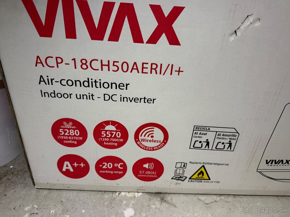 VNÚTORNÁ JEDNOTKA: VIVAX ACP-18CH50AERI/I+ (R-Design R32)