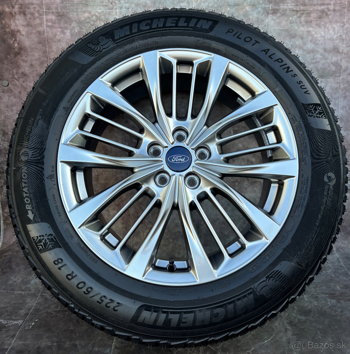 Originální Alu kola Ford Kuga 225/60/18 100%STAV