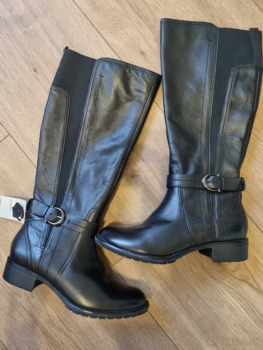 nové kožené čižmy George veľ. 36