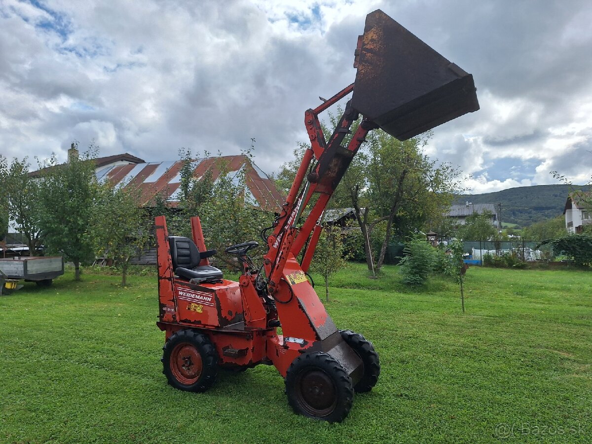 Čelny Nakladač weidemann