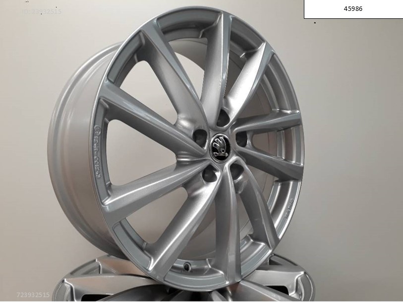 Škoda Octavia, Yeti, Karoq, Superb alu disky R18 ET43 5x112