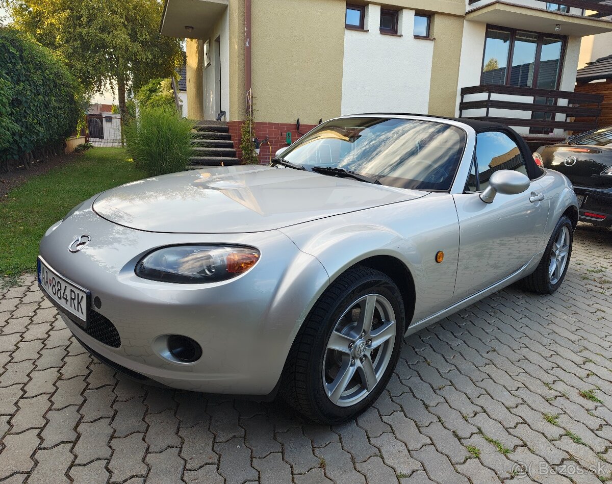 • MAZDA MX-5 1.8i, 93 kW, 5-st. manuál, r.v. 2007 •