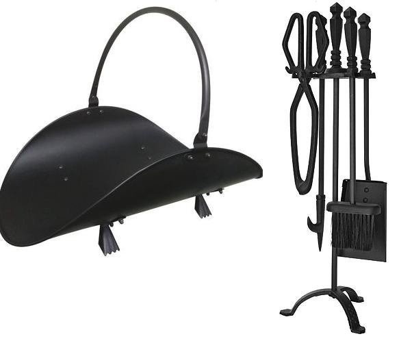 Noša na drevo + sada náradia ku krbu