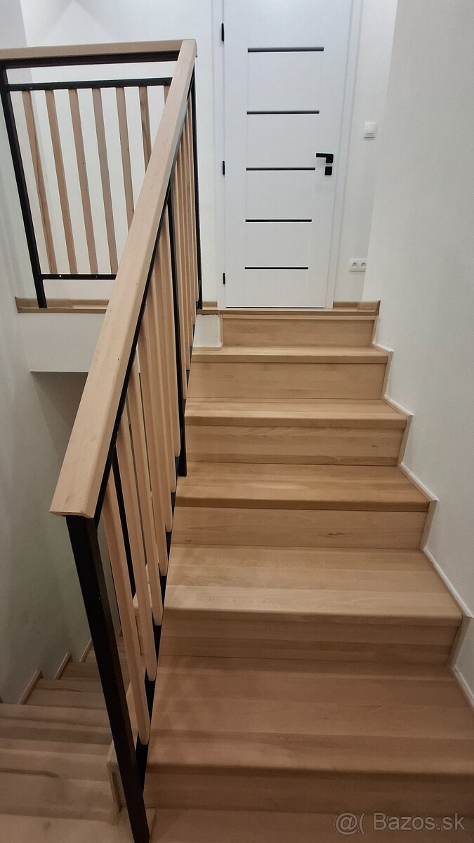 Realizácie schodov, zábradlí