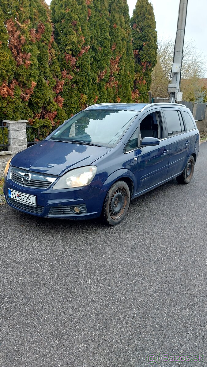 Zafira 1,6i benzin + LPG