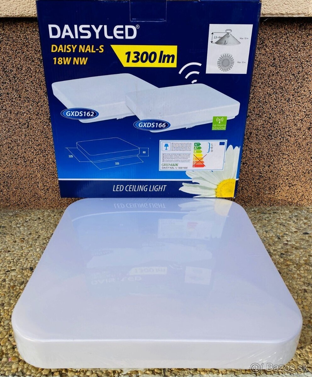 Predám LED stropnú lampu GREENLUX GXDS162