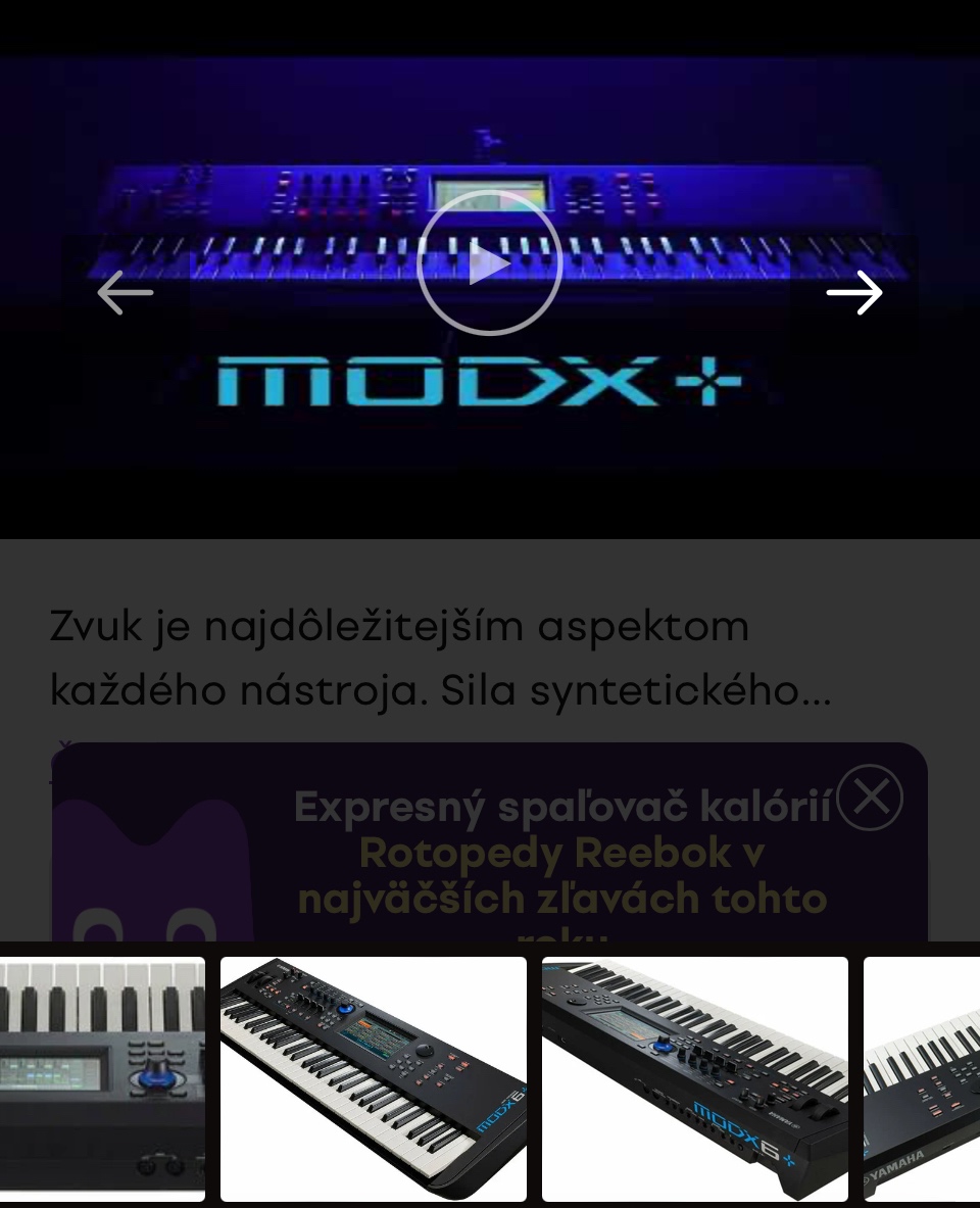 Yamaha MODX6 PLUS