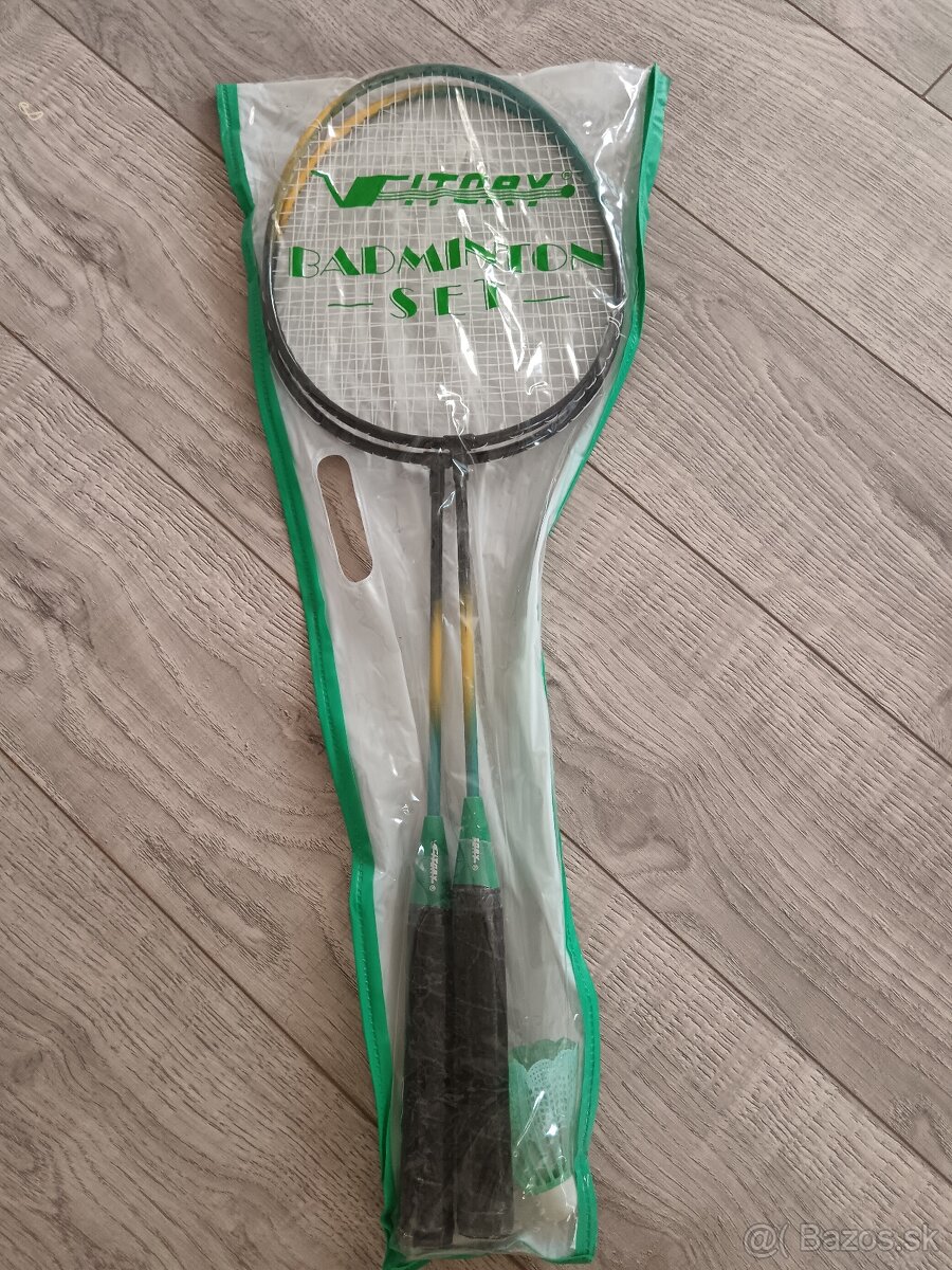 NOVÝ Set badmintonových rakiet