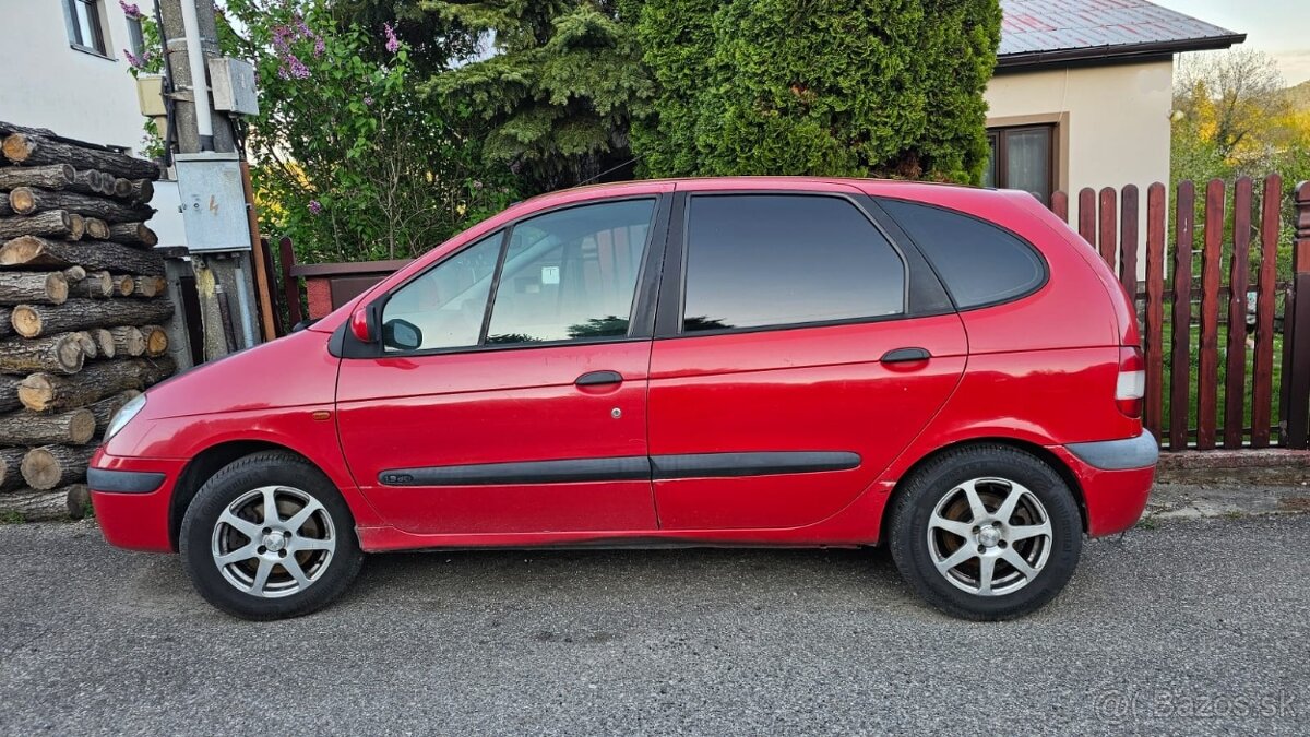 Predám Renault Scénic 1.9 dCi – r. 2000, pojazdný, zachovalý