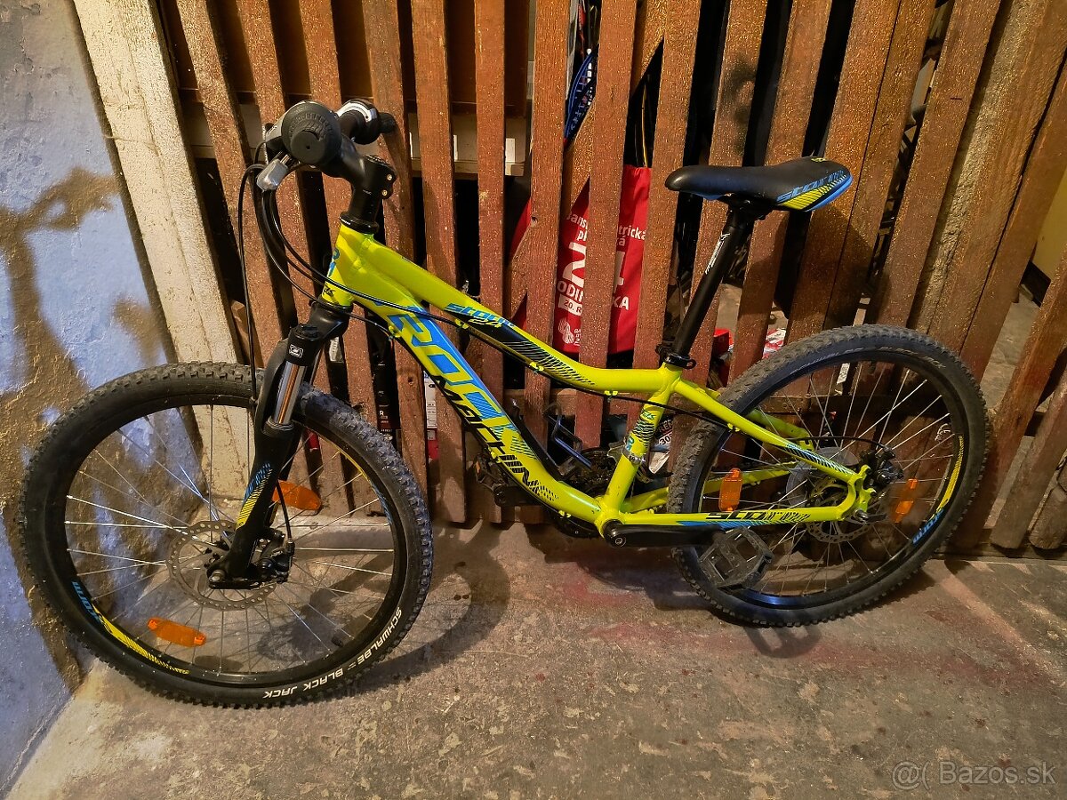 Detský horský bicykel ROCK MACHINE 24"