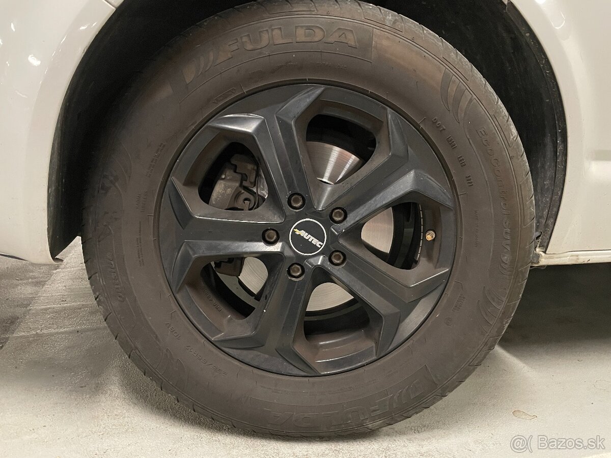 Cierne 17 disky a letne pneu 235/65 R17