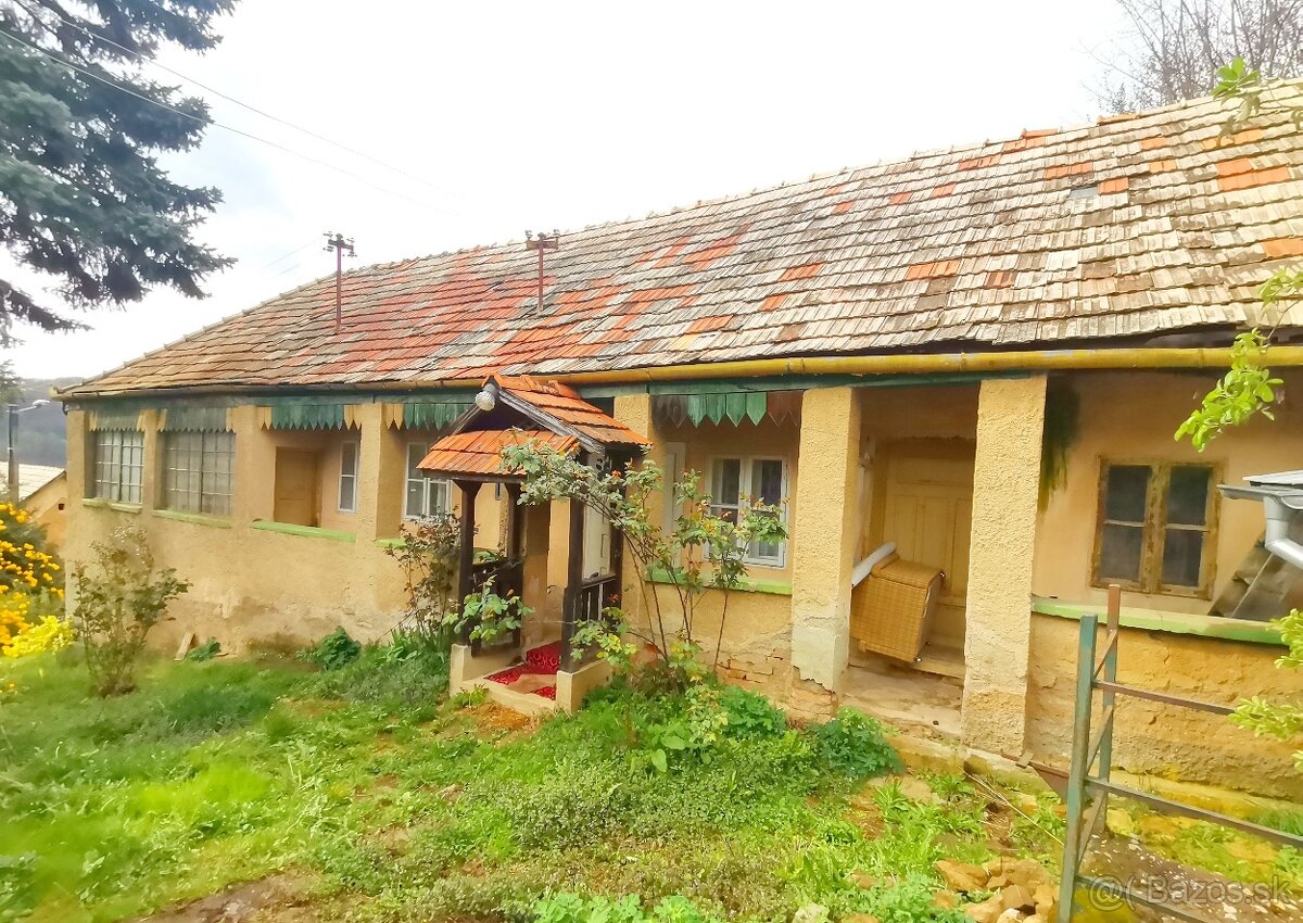 Predaj,domček v obci Lovinobaňa.okres Lučenec