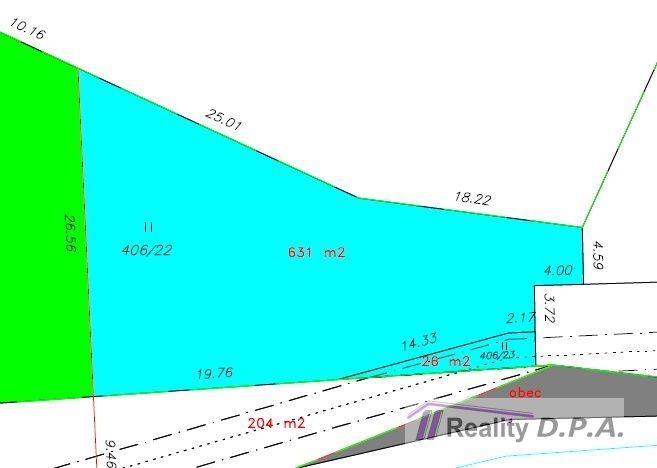 Stavebný pozemok Turčiansky Peter-Trebostovo, 631 m2, všetky
