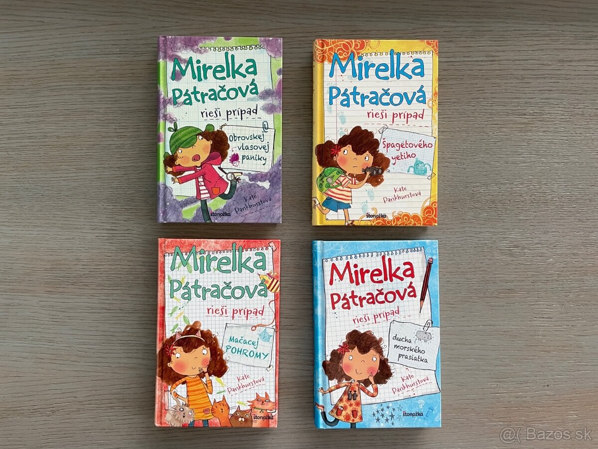 nové knihy Mirelka Pátračová, pre deti 8+